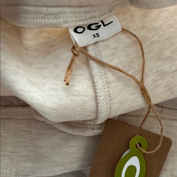 NWT OGL FuzzLuxe High Waisted Straight Leg Pull On Pant - Heather Gray size XS - Picture 2 of 3